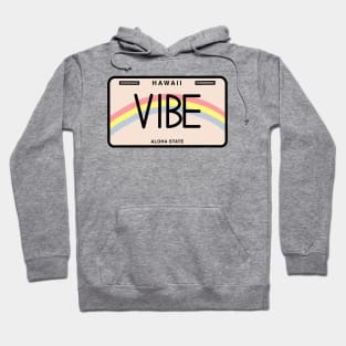 “Vibe” Hawaii License Plate Hoodie